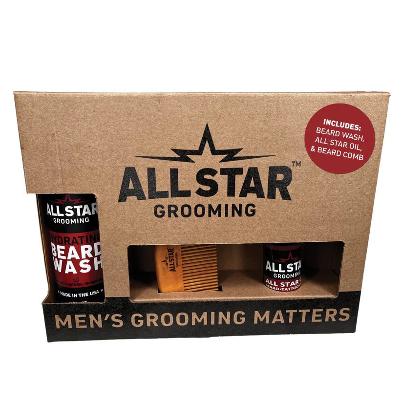 All Star Grooming Co. - Short Beard Essential Gift Box